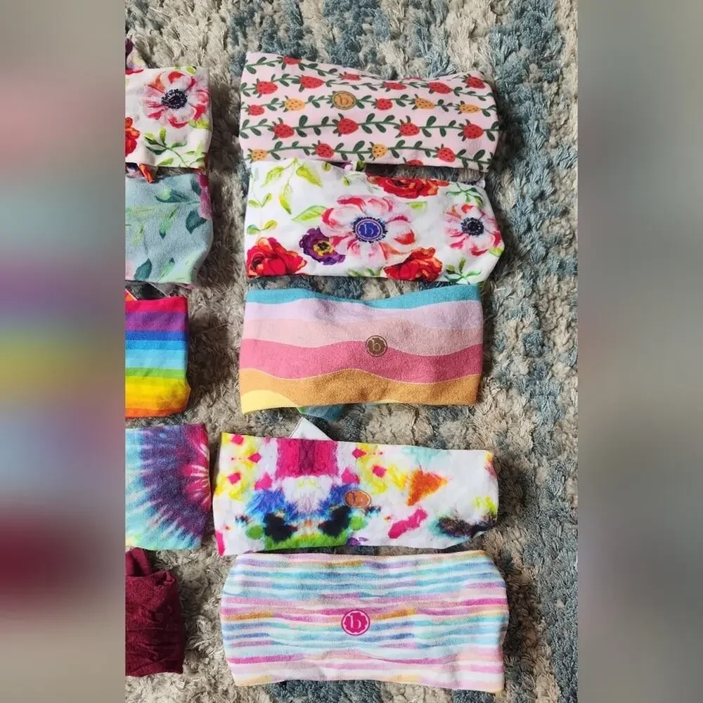 Baby Bling Headbands Colorful Colors || Set of 10 EUC